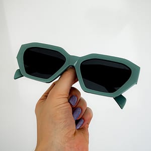 Óculos de sol Vintage Verde